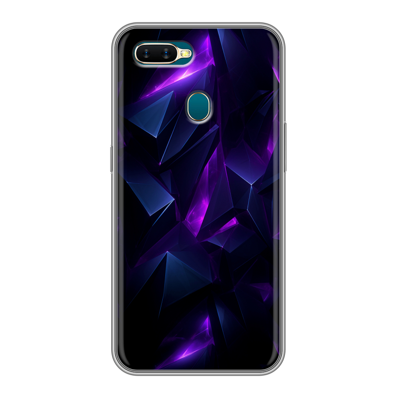 Силиконовый чехол на OPPO AX7 с принтом Абстракиция Силиконовый чехол на OPPO AX7 с принтом Абстракиция