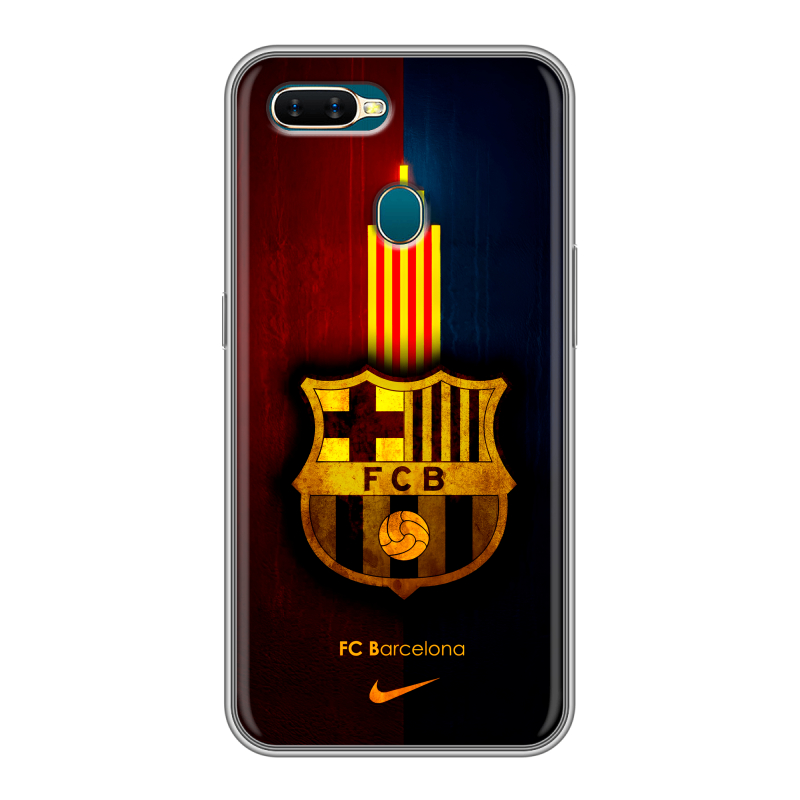 Силиконовый чехол на OPPO AX7 с принтом Барселона Barcelona Силиконовый чехол на OPPO AX7 с принтом Барселона Barcelona