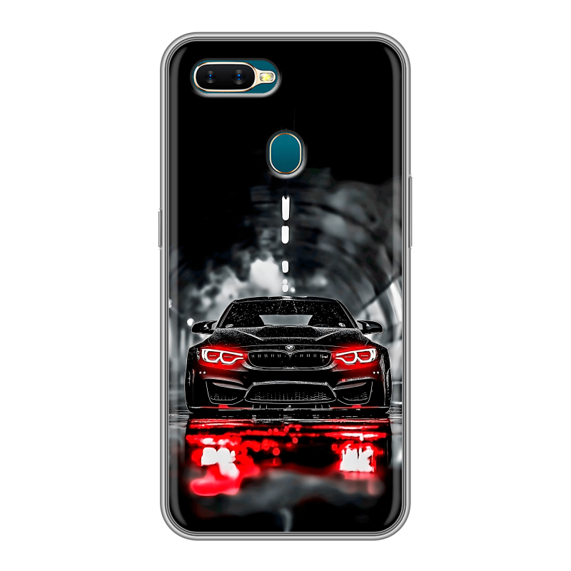 Силиконовый чехол на OPPO AX7 с принтом BMW БМВ Силиконовый чехол на OPPO AX7 с принтом BMW БМВ