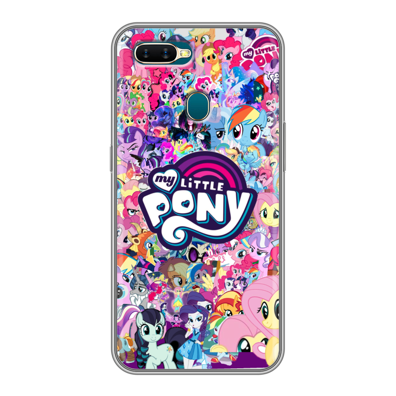 Силиконовый чехол на OPPO AX7 с принтом My little pony Дружба чудо Силиконовый чехол на OPPO AX7 с принтом My little pony Дружба чудо