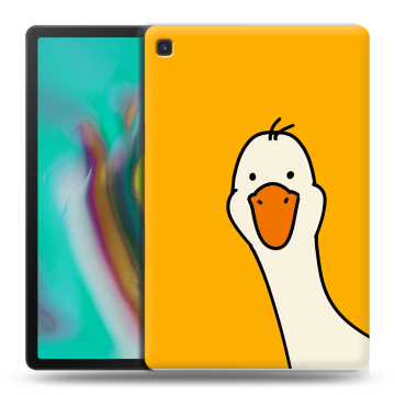Силиконовый чехол на Samsung Galaxy Tab S5e с принтом Утка