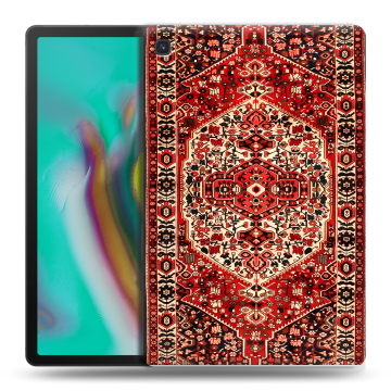 Силиконовый чехол на Samsung Galaxy Tab S5e с принтом Ковер