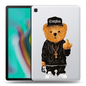 Силиконовый чехол на Samsung Galaxy Tab S5e с принтом Мишка
