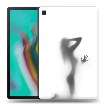 Силиконовый чехол на Samsung Galaxy Tab S5e с принтом Силуэт