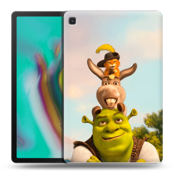 Силиконовый чехол на Samsung Galaxy Tab S5e с принтом Шрек Shrek