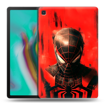 Силиконовый чехол на Samsung Galaxy Tab S5e с принтом человек паук spiderman Силиконовый чехол на Samsung Galaxy Tab S5e с принтом человек паук spiderman