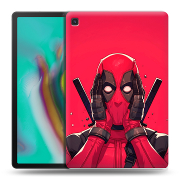 Силиконовый чехол на Samsung Galaxy Tab S5e с принтом Дедпул Deadpool