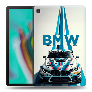 Силиконовый чехол на Samsung Galaxy Tab S5e с принтом БМВ BMW