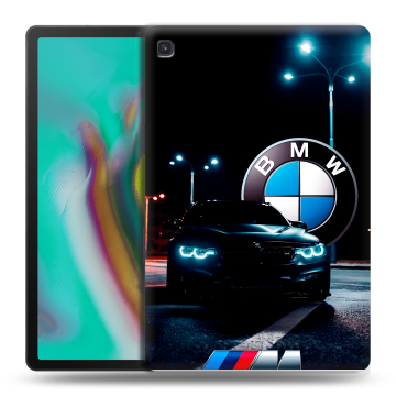 Силиконовый чехол на Samsung Galaxy Tab S5e с принтом БМВ BMW