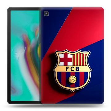 Силиконовый чехол на Samsung Galaxy Tab S5e с принтом Барселона Barcelona