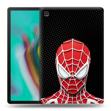 Силиконовый чехол на Samsung Galaxy Tab S5e с принтом человек паук spiderman