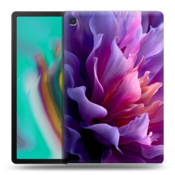 Силиконовый чехол на Samsung Galaxy Tab S5e с принтом женский цветы Силиконовый чехол на Samsung Galaxy Tab S5e с принтом женский цветы