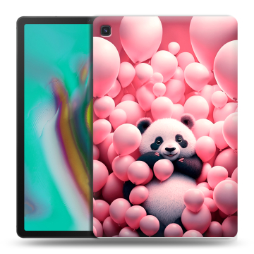 Силиконовый чехол на Samsung Galaxy Tab S5e с принтом Панда