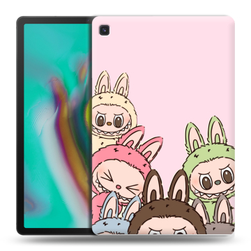 Силиконовый чехол на Samsung Galaxy Tab S5e с принтом Лабубу