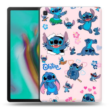 Силиконовый чехол на Samsung Galaxy Tab S5e с принтом Лило и Стич Силиконовый чехол на Samsung Galaxy Tab S5e с принтом Лило и Стич