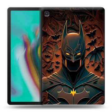 Силиконовый чехол на Samsung Galaxy Tab S5e с принтом Batman Бэтмен