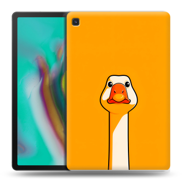 Силиконовый чехол на Samsung Galaxy Tab S5e с принтом Смешная утка
