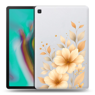 Силиконовый чехол на Samsung Galaxy Tab S5e с принтом для девушки