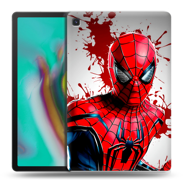 Силиконовый чехол на Samsung Galaxy Tab S5e с принтом Spiderman Человек паук