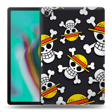 Силиконовый чехол на Samsung Galaxy Tab S5e с принтом One Piece Ван Пис