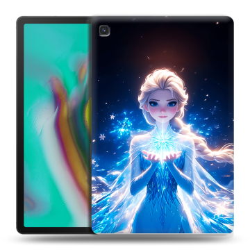 Силиконовый чехол на Samsung Galaxy Tab S5e с принтом Холодное сердце Frozen Силиконовый чехол на Samsung Galaxy Tab S5e с принтом Холодное сердце Frozen