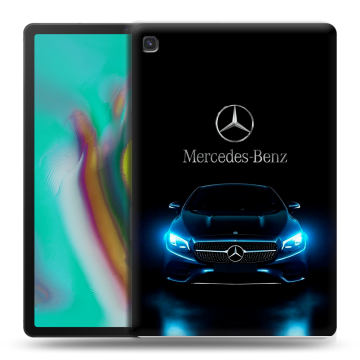 Силиконовый чехол на Samsung Galaxy Tab S5e с принтом Mercedes Мерседес