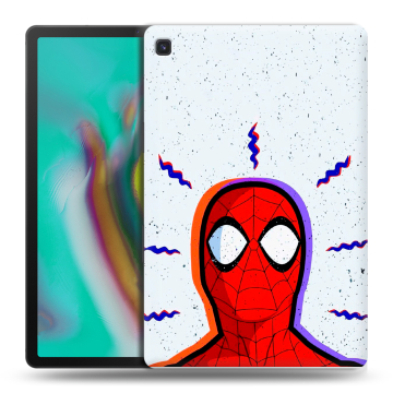 Силиконовый чехол на Samsung Galaxy Tab S5e с принтом Spiderman Человек паук