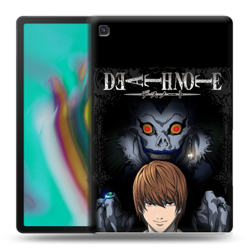 Силиконовый чехол на Samsung Galaxy Tab S5e с принтом Death note Тетрадь смерти