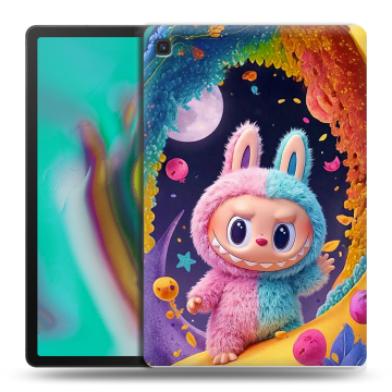 Силиконовый чехол на Samsung Galaxy Tab S5e с принтом Labubu Лабубу