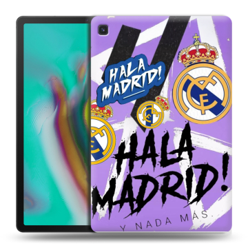 Силиконовый чехол на Samsung Galaxy Tab S5e с принтом Real Madrid Реал Мадрид Силиконовый чехол на Samsung Galaxy Tab S5e с принтом Real Madrid Реал Мадрид