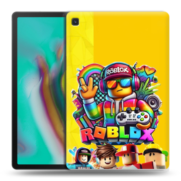 Силиконовый чехол на Samsung Galaxy Tab S5e с принтом Roblox Роблокс Силиконовый чехол на Samsung Galaxy Tab S5e с принтом Roblox Роблокс