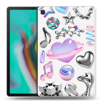Силиконовый чехол на Samsung Galaxy Tab S5e с принтом Y2K
