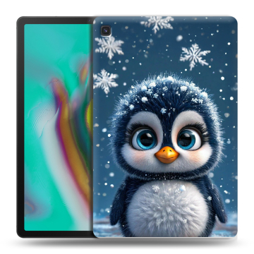 Силиконовый чехол на Samsung Galaxy Tab S5e с принтом Новый год