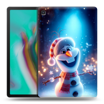 Силиконовый чехол на Samsung Galaxy Tab S5e с принтом Новый год