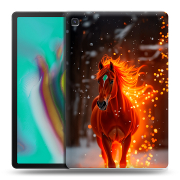 Силиконовый чехол на Samsung Galaxy Tab S5e с принтом Новый год Силиконовый чехол на Samsung Galaxy Tab S5e с принтом Новый год