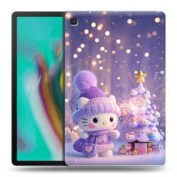 Силиконовый чехол на Samsung Galaxy Tab S5e с принтом Новый год Силиконовый чехол на Samsung Galaxy Tab S5e с принтом Новый год