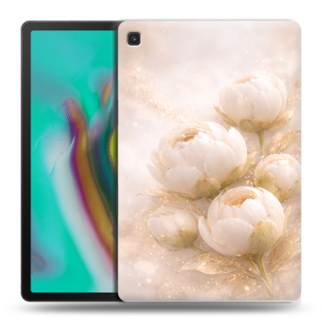 Силиконовый чехол на Samsung Galaxy Tab S5e с принтом женский