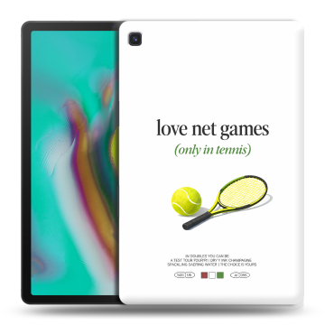 Силиконовый чехол на Samsung Galaxy Tab S5e с принтом для девочек