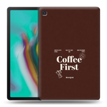 Силиконовый чехол на Samsung Galaxy Tab S5e с принтом женский