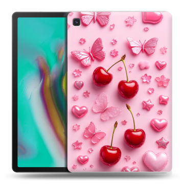 Силиконовый чехол на Samsung Galaxy Tab S5e с принтом для девочек Силиконовый чехол на Samsung Galaxy Tab S5e с принтом для девочек