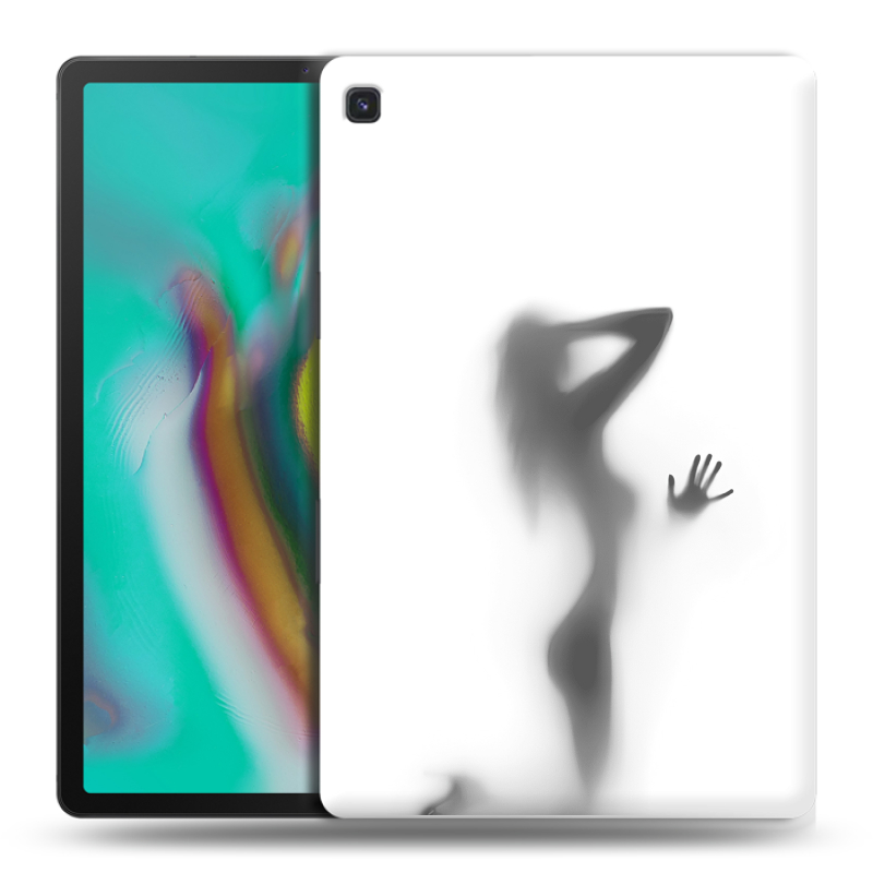 Силиконовый противоударный чехол на Samsung Galaxy Tab S5e с принтом Силуэт Силиконовый противоударный чехол на Samsung Galaxy Tab S5e с принтом Силуэт