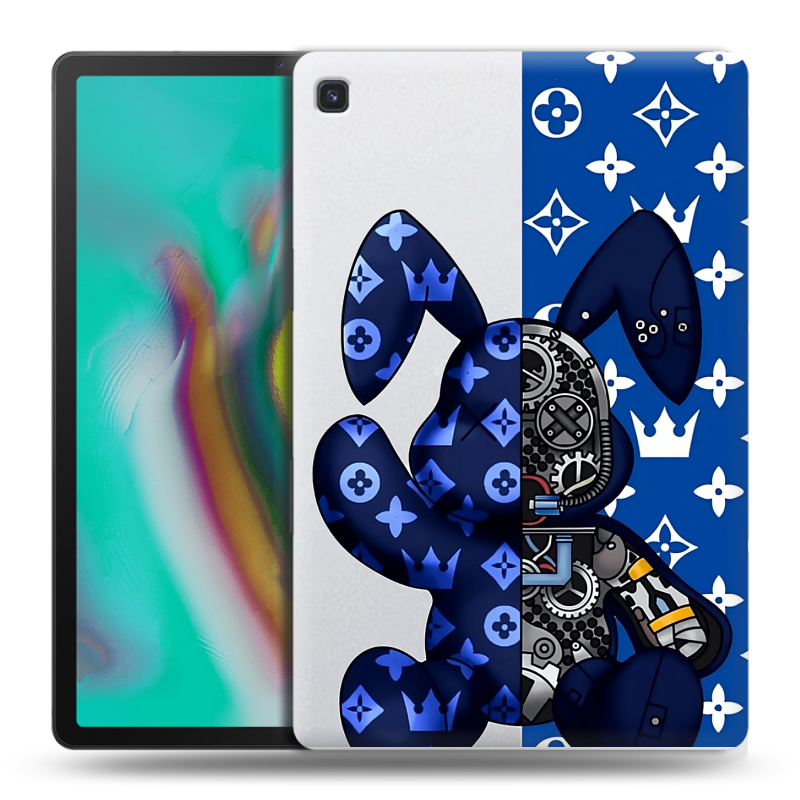 Силиконовый чехол на Samsung Galaxy Tab S5e с принтом Луи робот Силиконовый чехол на Samsung Galaxy Tab S5e с принтом Луи робот