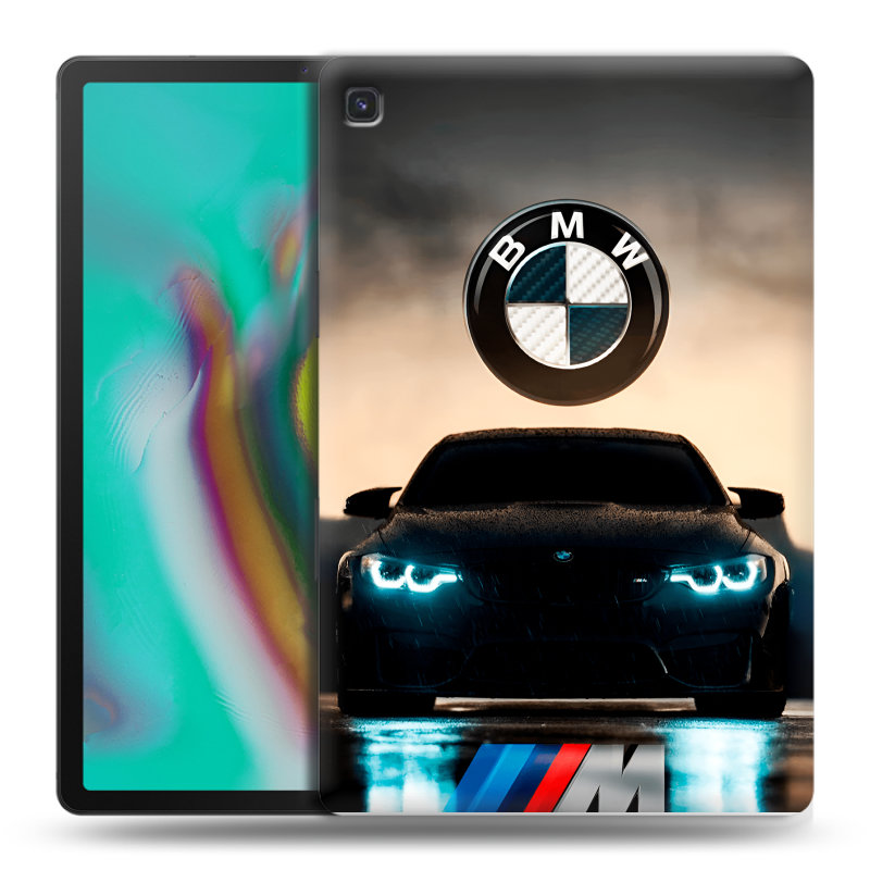 Силиконовый чехол на Samsung Galaxy Tab S5e с принтом БМВ BMW Силиконовый чехол на Samsung Galaxy Tab S5e с принтом БМВ BMW