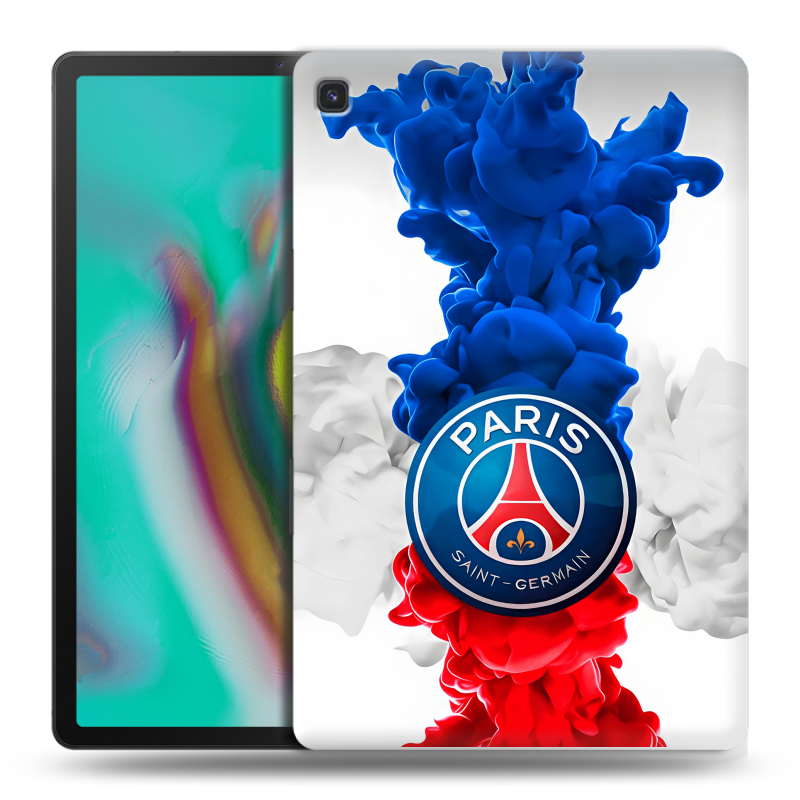 Силиконовый чехол на Samsung Galaxy Tab S5e с принтом PSG ПСЖ Силиконовый чехол на Samsung Galaxy Tab S5e с принтом PSG ПСЖ