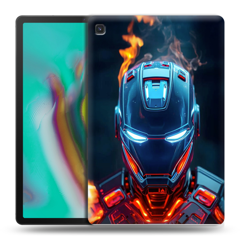 Силиконовый чехол на Samsung Galaxy Tab S5e с принтом IronMan Железный человек Силиконовый чехол на Samsung Galaxy Tab S5e с принтом IronMan Железный человек