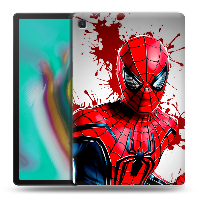 Силиконовый чехол на Samsung Galaxy Tab S5e с принтом Spiderman Человек паук Силиконовый чехол на Samsung Galaxy Tab S5e с принтом Spiderman Человек паук