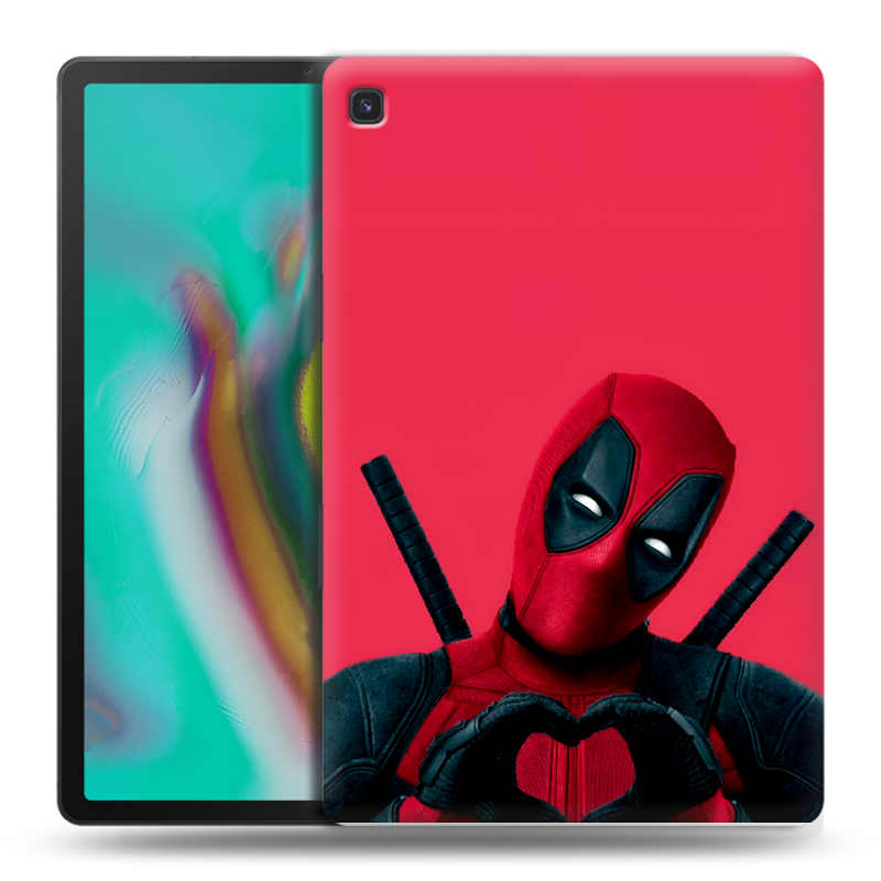 Силиконовый чехол на Samsung Galaxy Tab S5e с принтом Дедпул Deadpool Силиконовый чехол на Samsung Galaxy Tab S5e с принтом Дедпул Deadpool