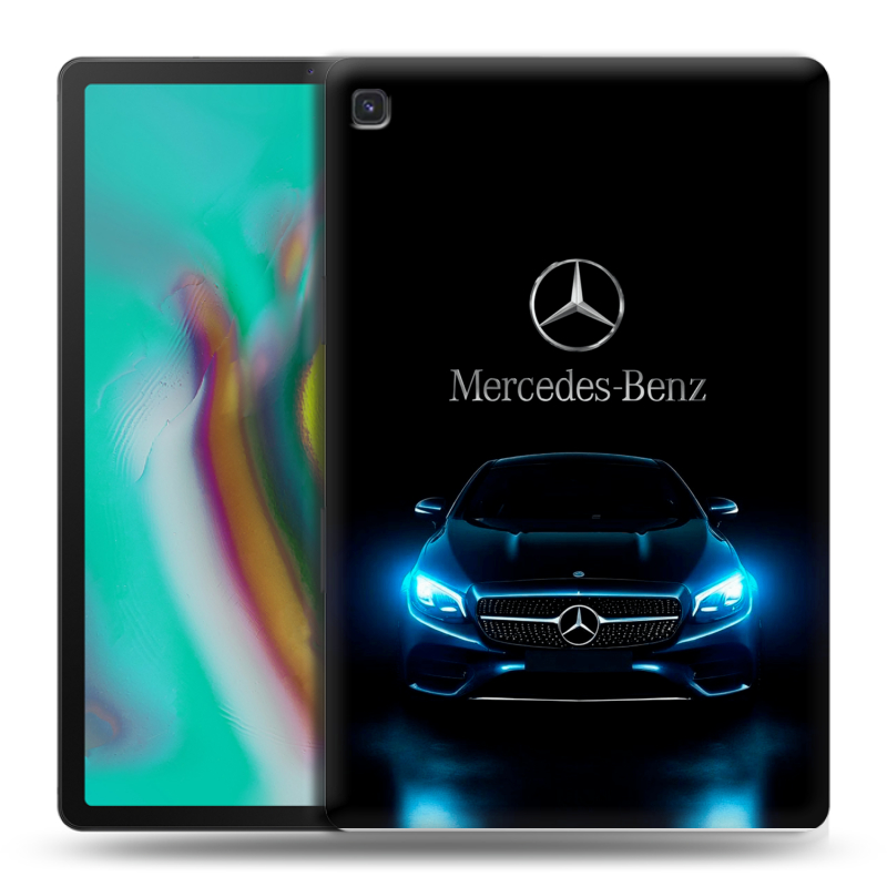 Силиконовый чехол на Samsung Galaxy Tab S5e с принтом Mercedes Мерседес Силиконовый чехол на Samsung Galaxy Tab S5e с принтом Mercedes Мерседес