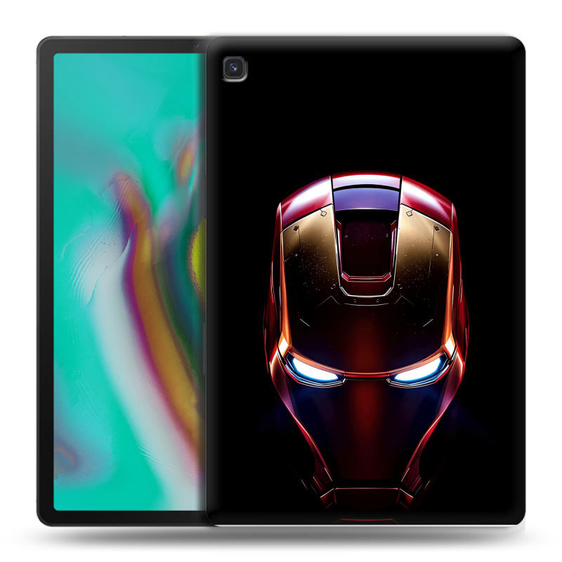 Силиконовый противоударный чехол на Samsung Galaxy Tab S5e с принтом IronMan Железный человек Силиконовый противоударный чехол на Samsung Galaxy Tab S5e с принтом IronMan Железный человек