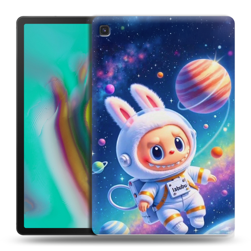 Силиконовый чехол на Samsung Galaxy Tab S5e с принтом Labubu Лабубу Силиконовый чехол на Samsung Galaxy Tab S5e с принтом Labubu Лабубу